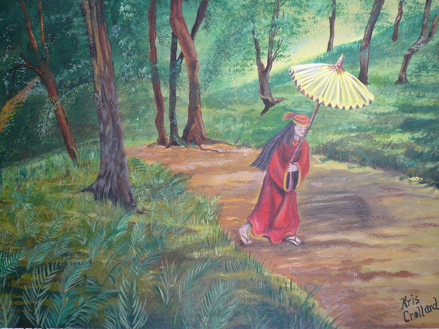 Nature Painting - The Journey by Kris Crollard