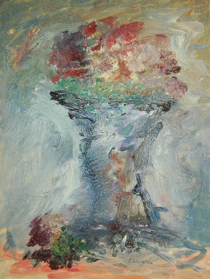 Still Life Painting - The Joy Luck Vase by Edward Wolverton