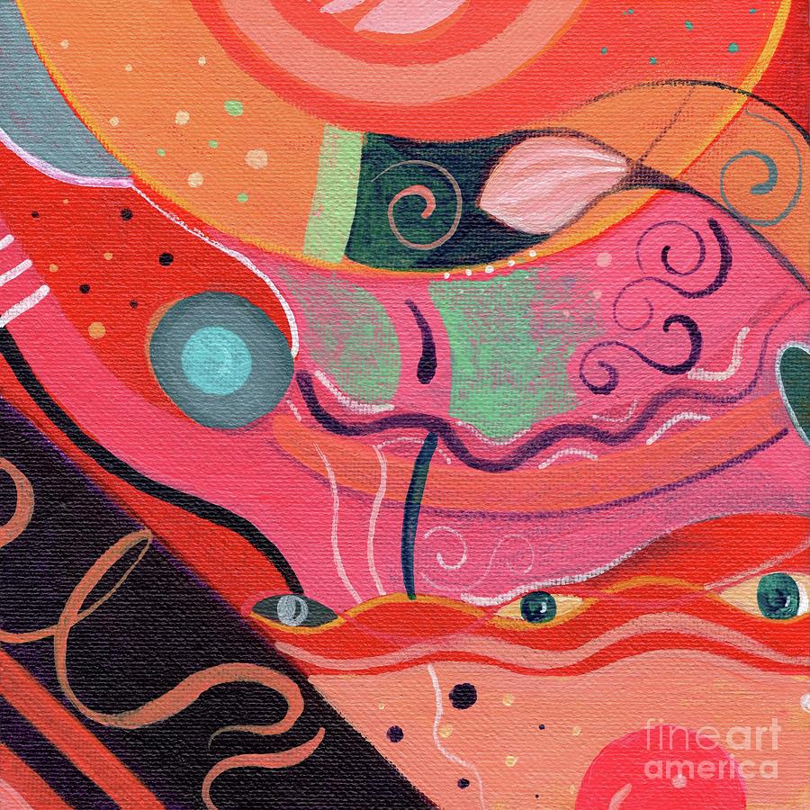 The Joy of Design X L V I I I Upside Down Painting by Helena Tiainen The Joy of Design X L V I I I Upside Down Painting by Helena Tiainen