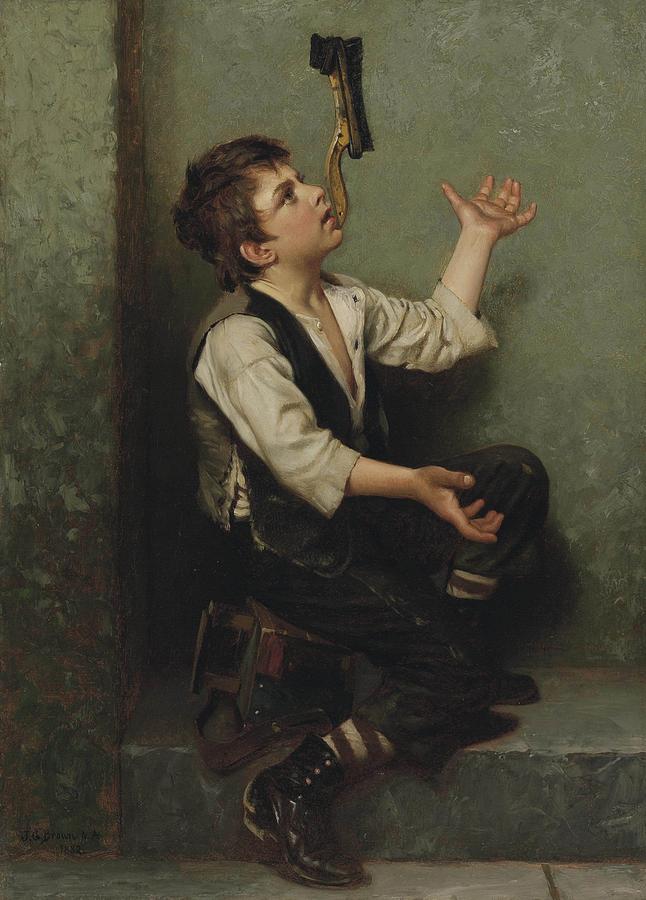 Boy Painting - The Juggler by John George