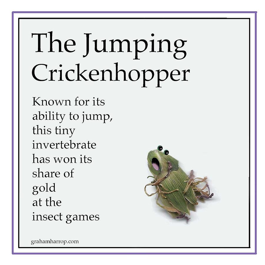 The Jumping Crickenhopper Digital Art by Graham Harrop