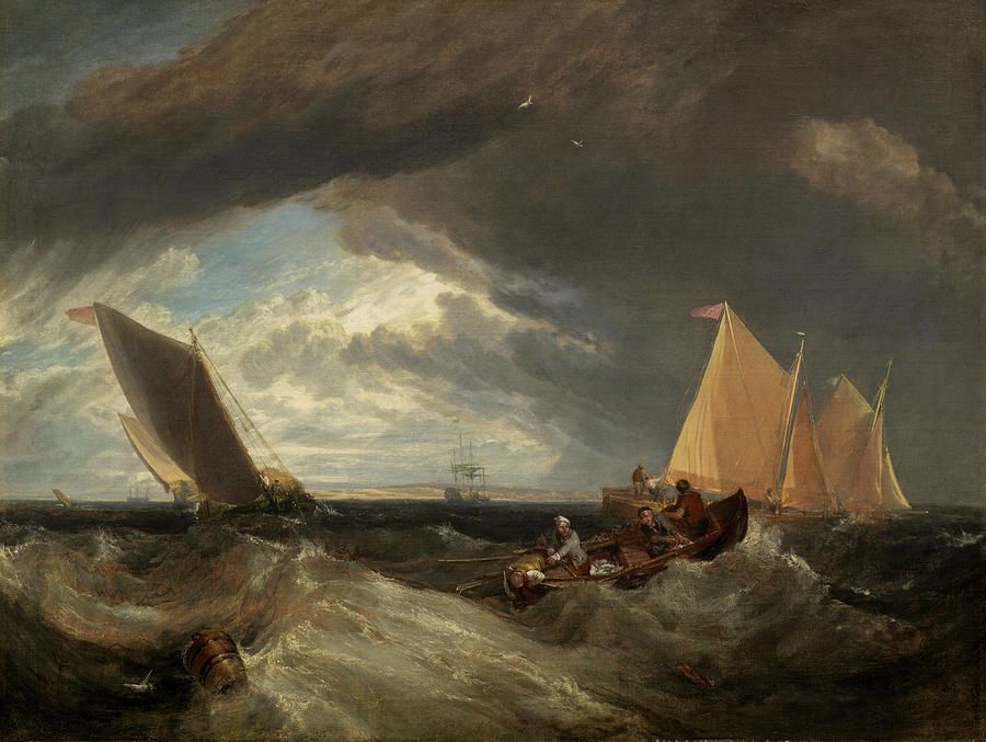 The Junction Of The Thames And The Medway Painting by William Turner The Junction Of The Thames And The Medway Painting by William Turner