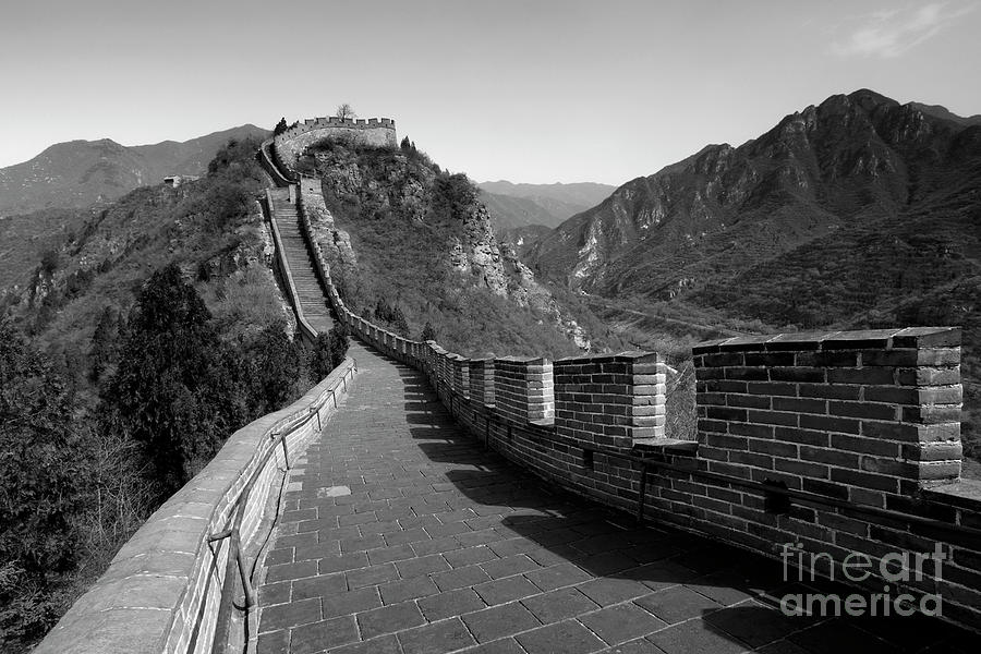 The Juyongguan Pass Section Of The Great Wall Of China Photograph