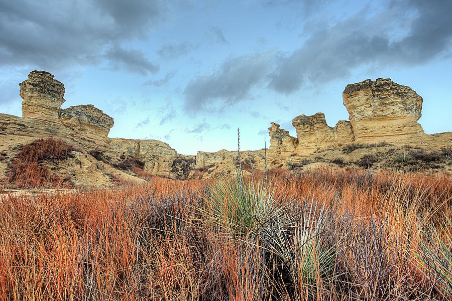 The Kansas Badlands Photograph by JC Findley