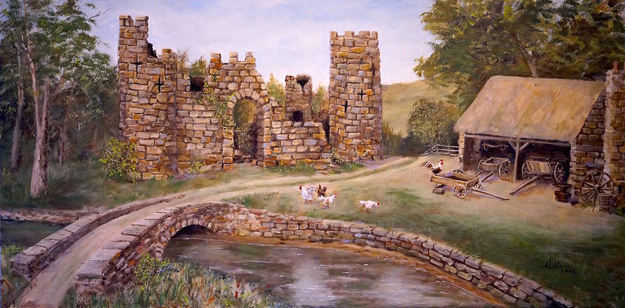 The Keep at Smithy Bridge Painting by Alan Lakin