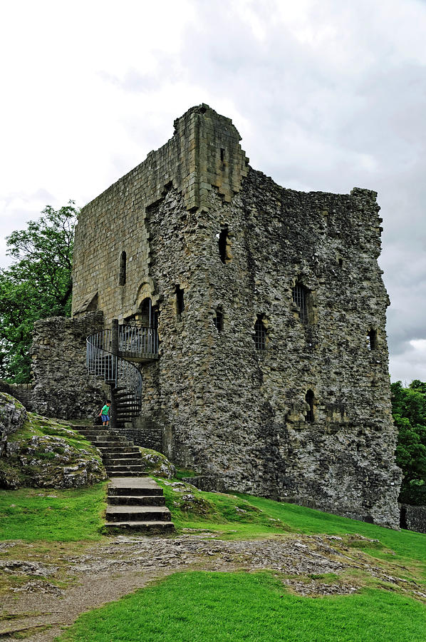 The Keep - Peveril Castle Photograph by Rod Johnson