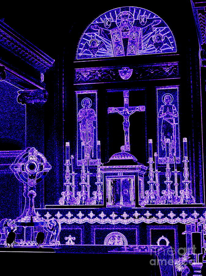 The Kennedy Church Altar Digital Art By Ed Weidman Fine Art America