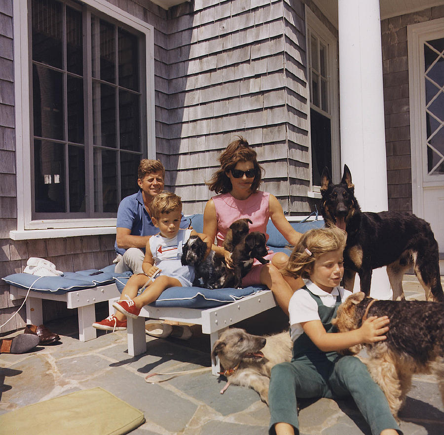 John F Kennedy Photograph - The Kennedy Family by Mountain Dreams