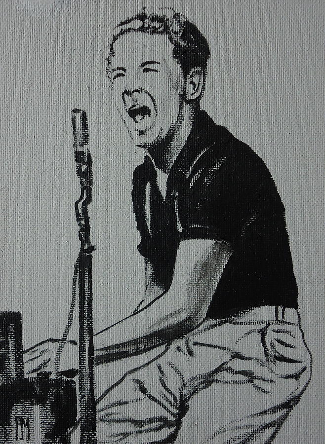 Jerry Lee Lewis Painting - The Killer by Pete Maier Jerry Lee Lewis Painting - The Killer by Pete Maier
