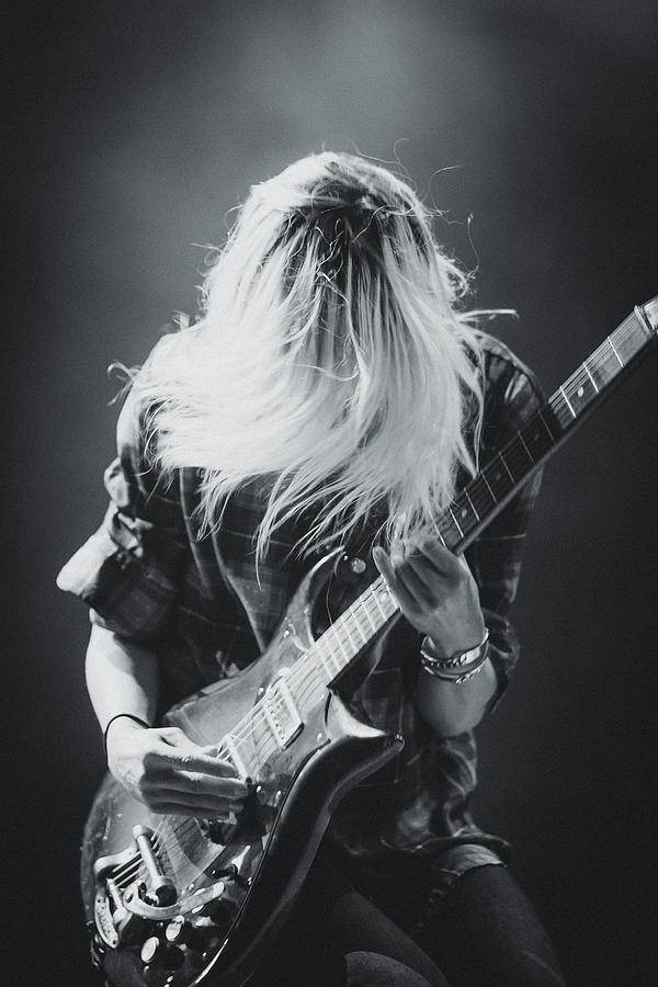 Music Photograph - The Kills Playing Live by Marco Oliveira