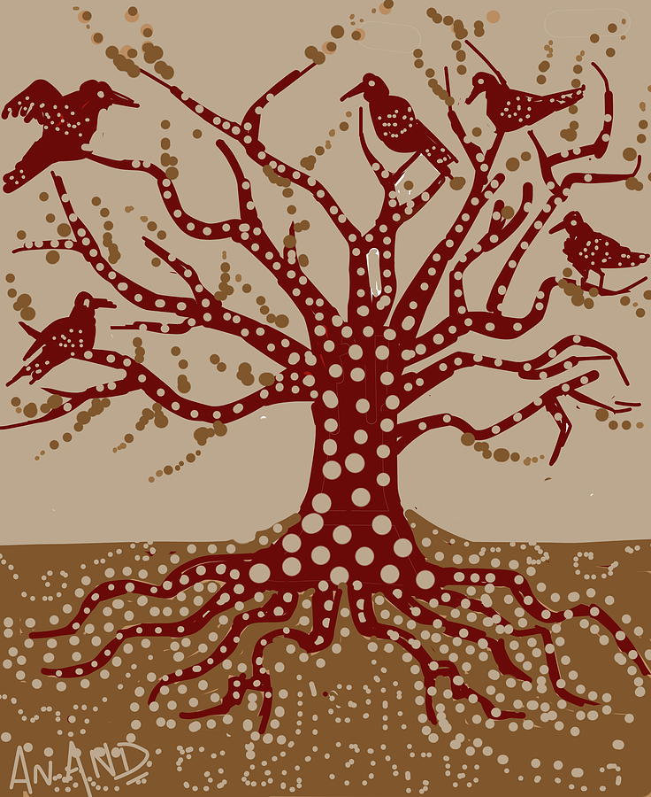 The Kind Tree Digital Art by Anand Swaroop Manchiraju