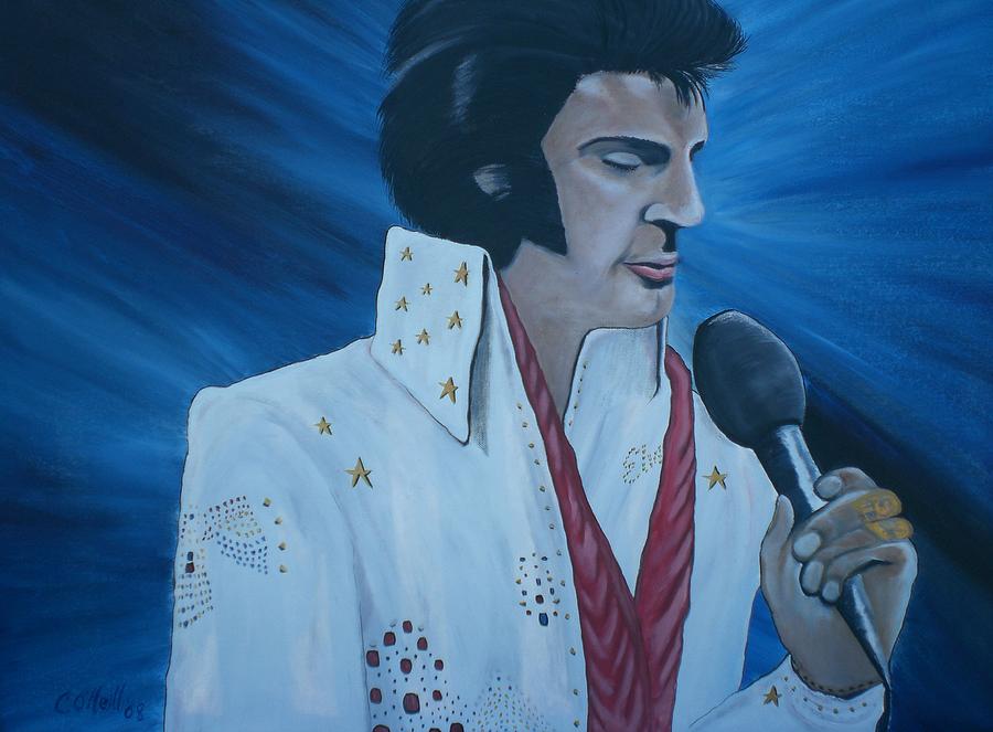 the King Painting by Colin O neill