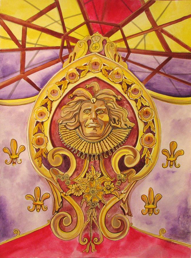 The King of the Carousel Painting by Patricia Arroyo