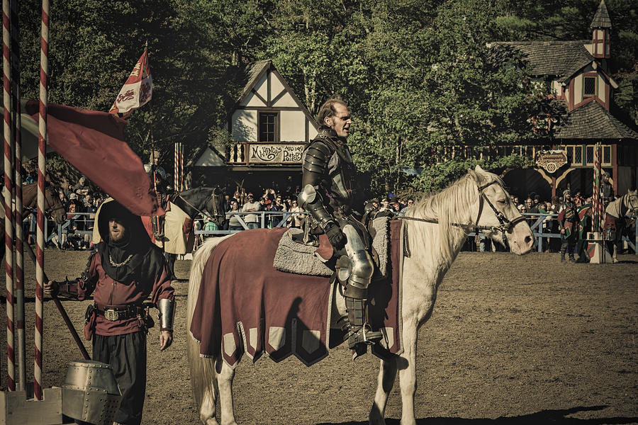 Horse Photograph - The Kings Tournament by Black Brook Photography