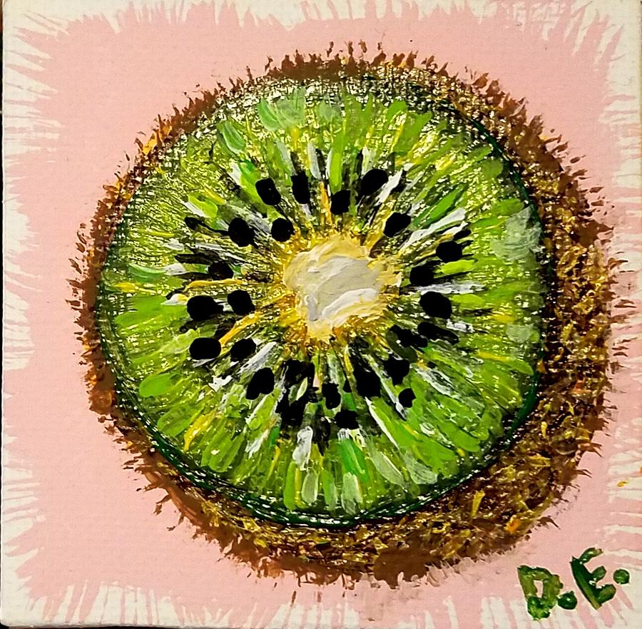 painting of kiwi