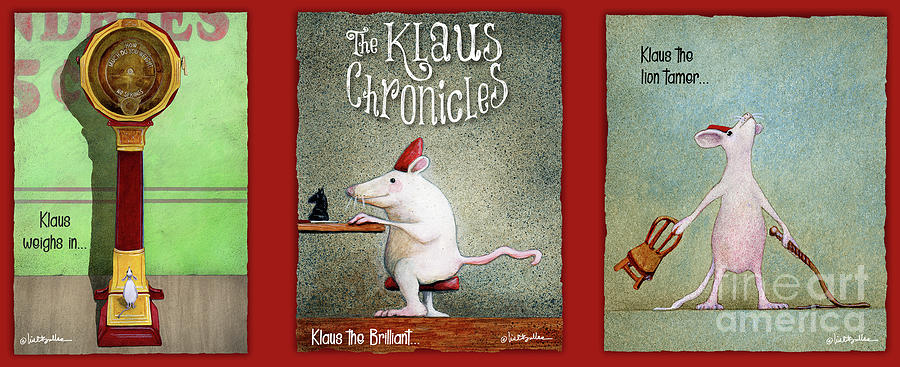 The Klaus Chronicles... Painting by Will Bullas