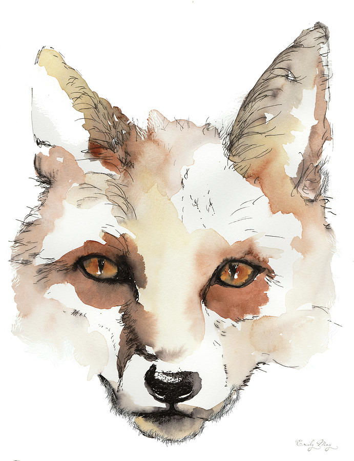 The Knowing. Fox. by Emily May Studio Arts The Knowing. Fox. by Emily May Studio Arts