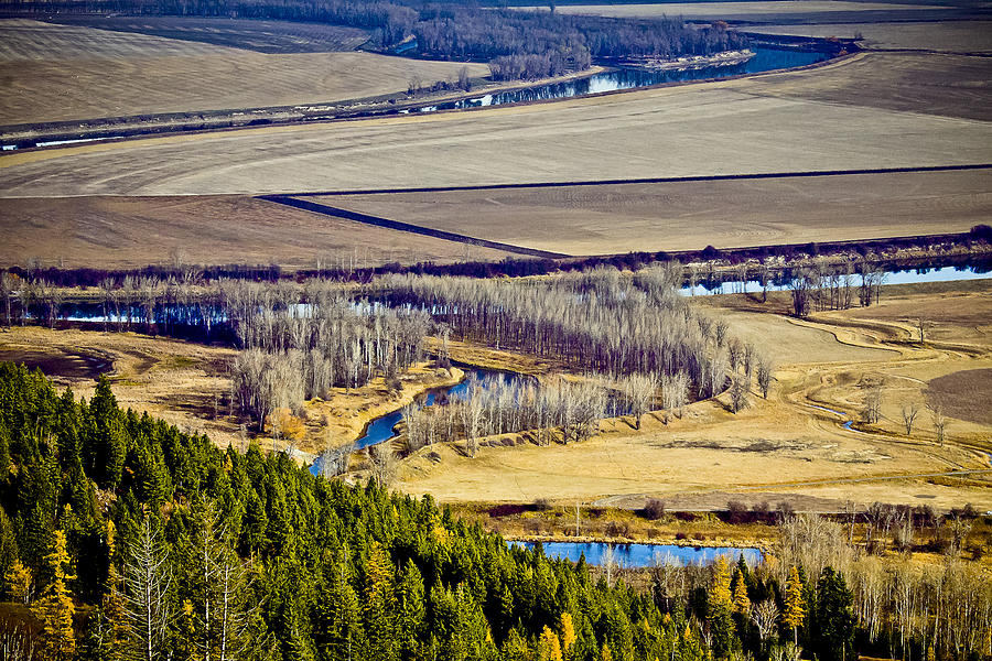 The Kootenai Valley Photograph by Albert Seger