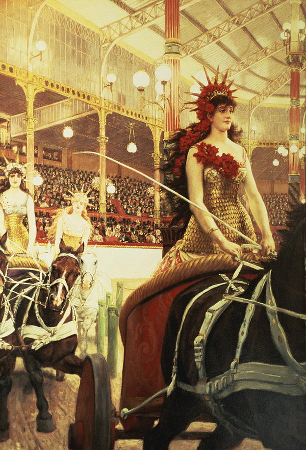 The Ladies Of The Cars Painting by James Tissot Fine Art America