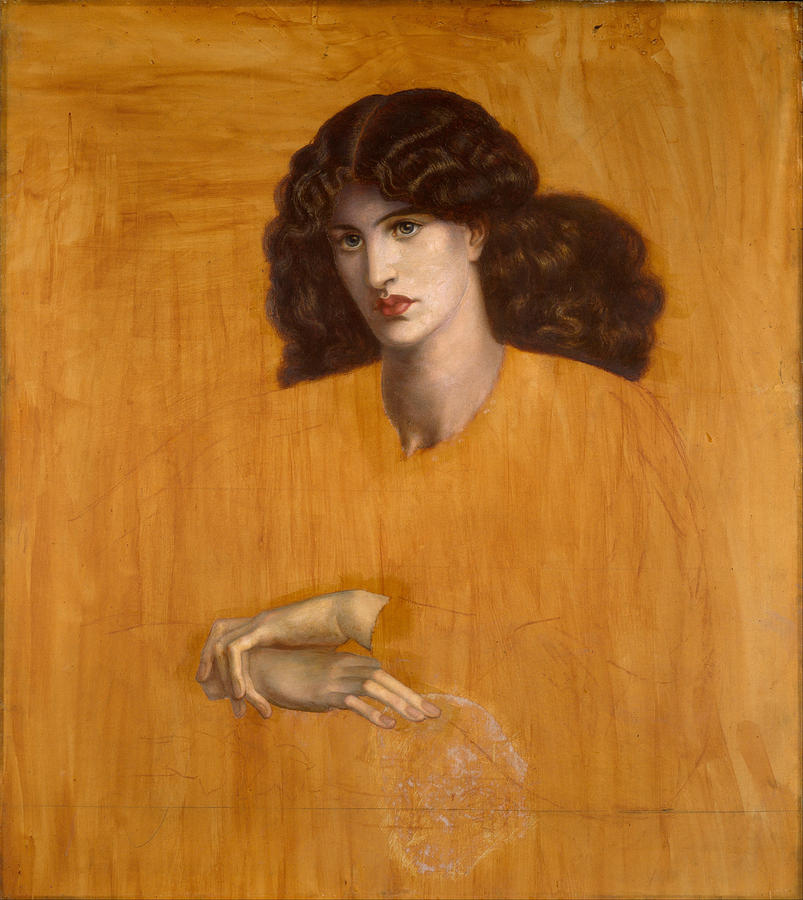 The Lady Of Pity Painting by Dante Gabriel Rossetti