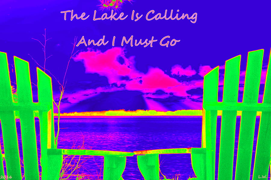 The Lake Is Calling And I Must Go Photograph by Lisa Wooten