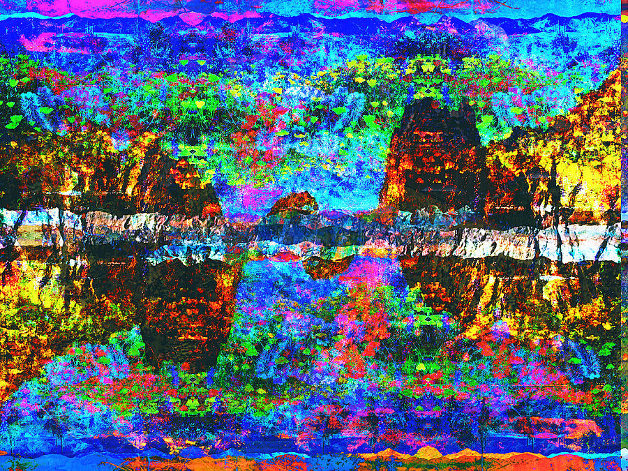 The Lake Digital Art by Jade Knights