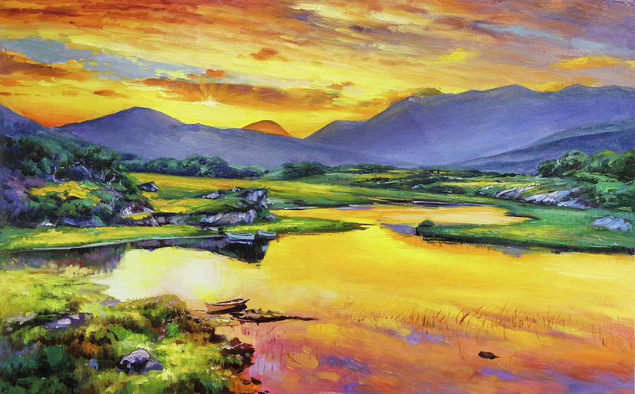 The Lakes of Kilarney Painting by Conor McGuire