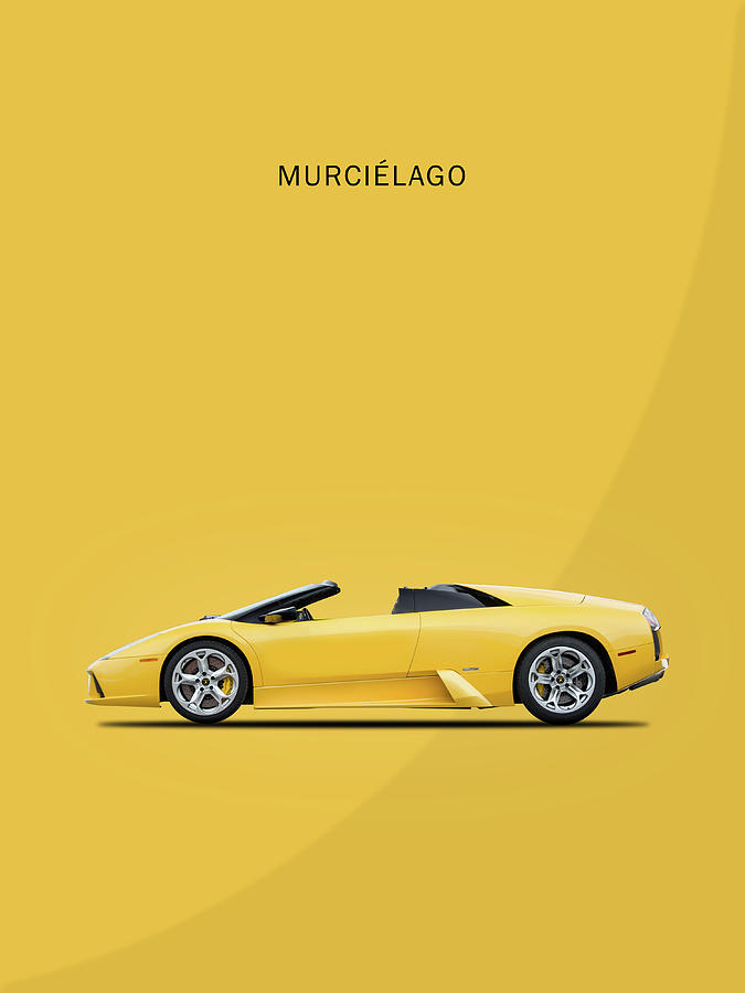 Car Photograph - The Lamborghini Murcielago by Mark Rogan