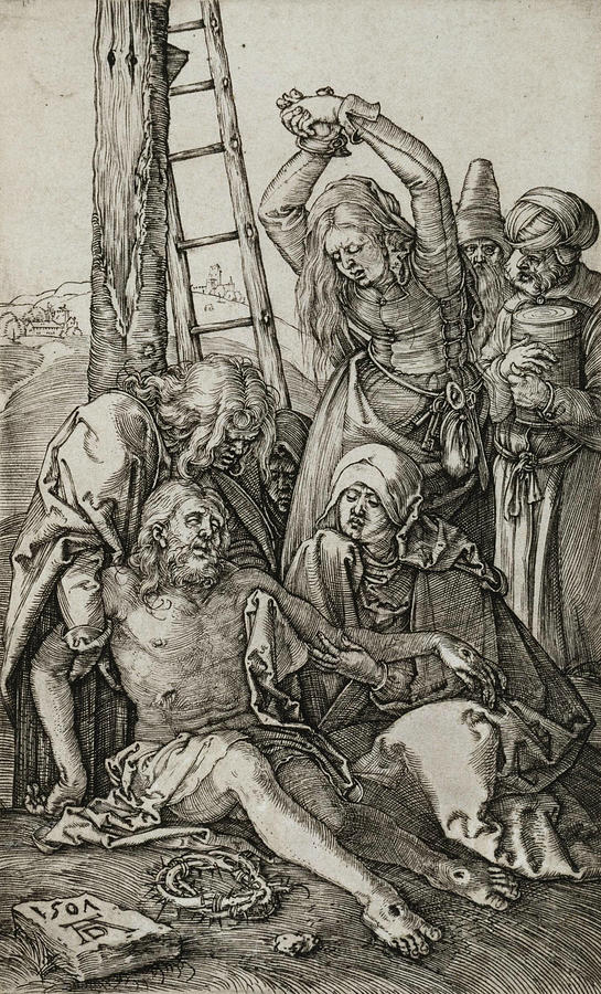 The Lamentation Relief by Albrecht Durer