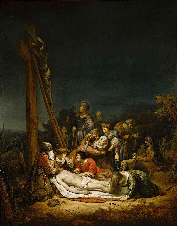 Govert Flinck Painting - The Lamentation by Govert Flinck