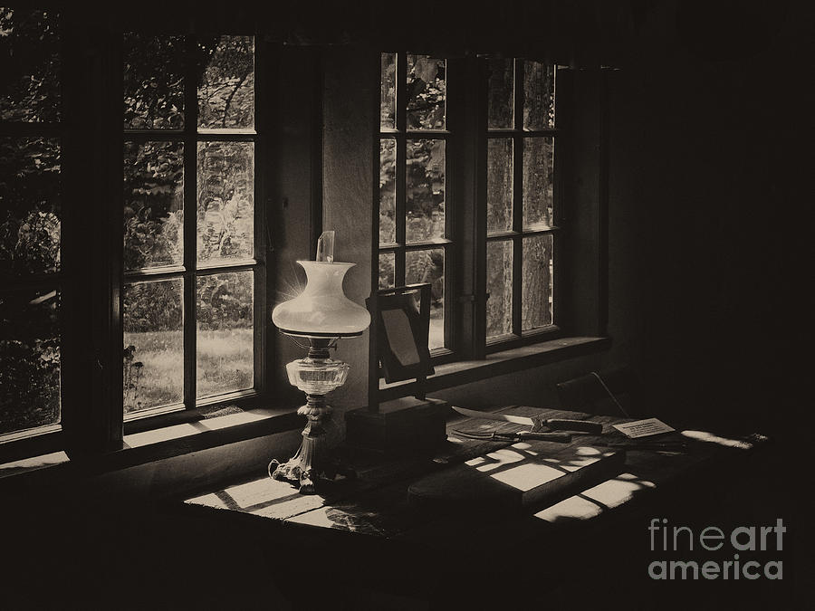 The lamp Photograph by Inge Riis McDonald