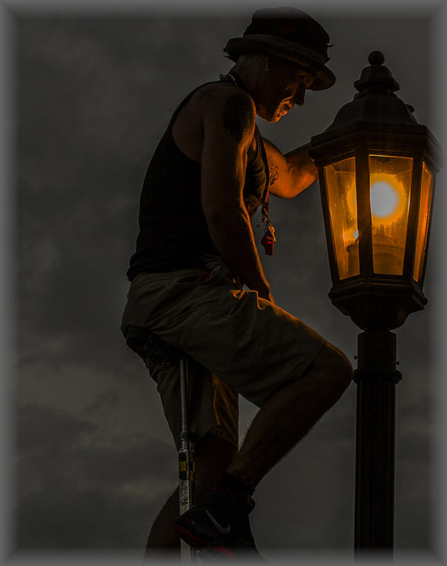 The Lamp Man Photograph by Suanne Forster