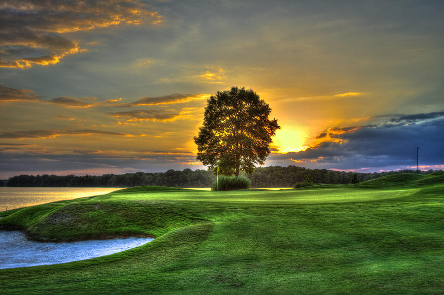 The Landing Golf Course Reynolds Plantation Photograph by Reid Callaway