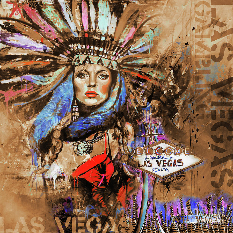 The Las Vegas 01 Painting by Gull G