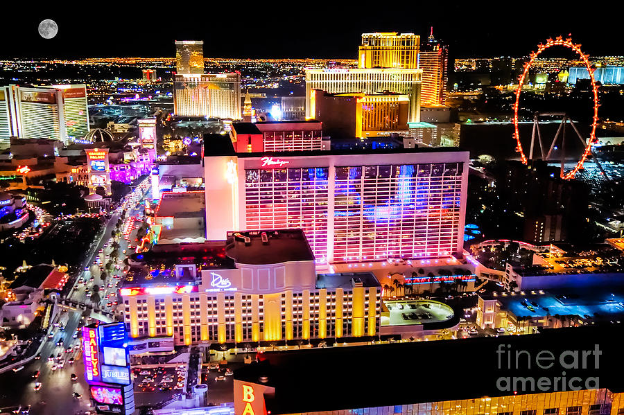 The Las Vegas Strip North Photograph by Anthony Sacco
