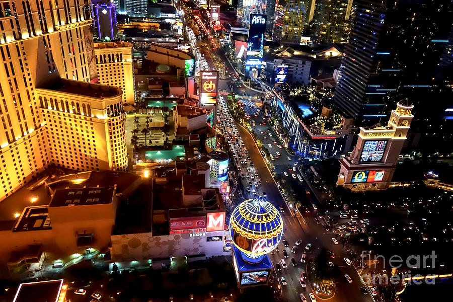 The Las Vegas Strip South Photograph