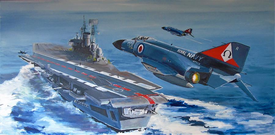 The Last Fly By Painting by Terence R Rogers
