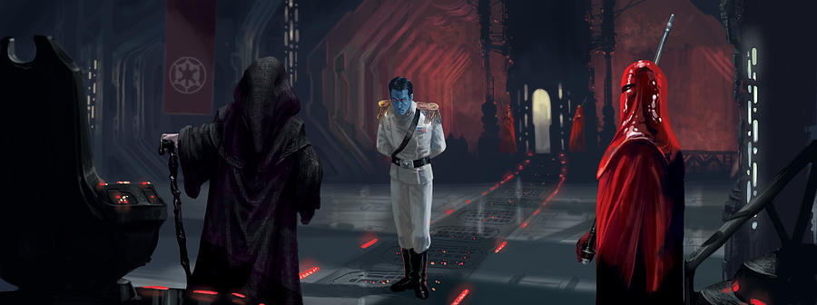 Star Wars Digital Art - The Last Grand Admiral by Ryan Barger