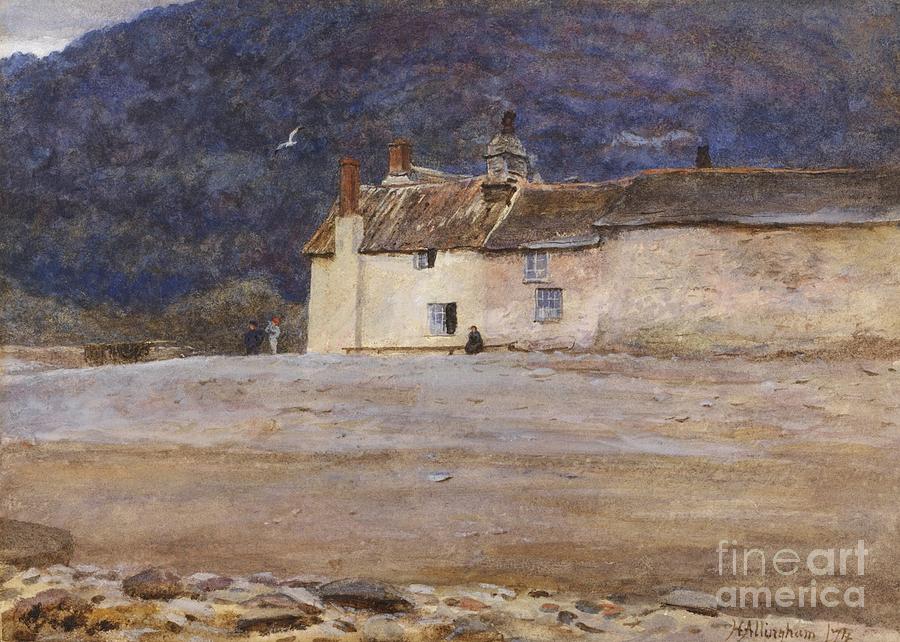 The Last House in Lynmouth Painting by MotionAge Designs