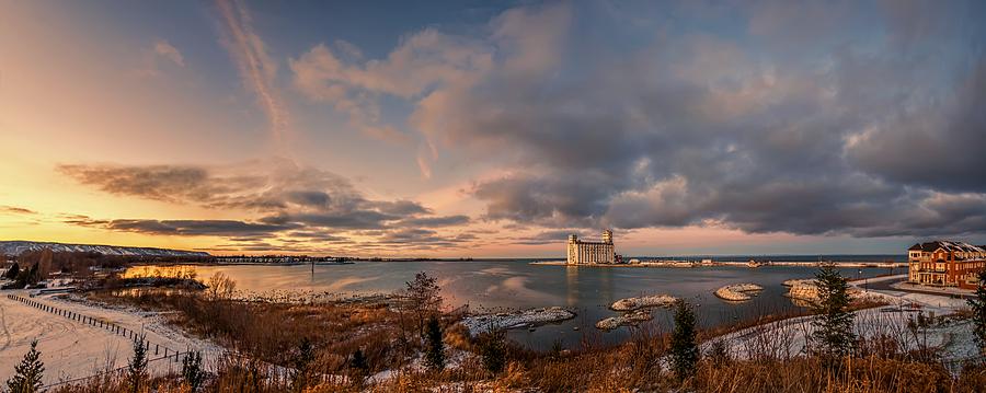Georgian Bay Photograph - The last ice on the bay by Jeff S PhotoArt