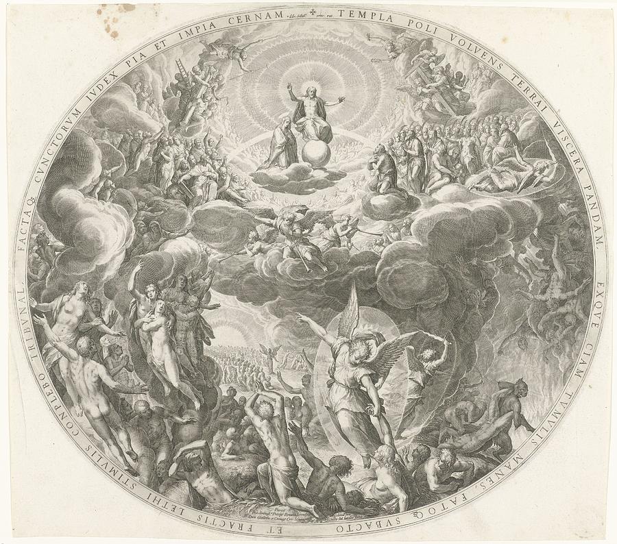 The Last Judgement Drawing by Vintage Collectables
