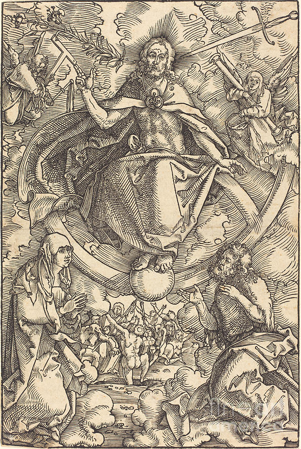 The Last Judgment Drawing by Hans Baldung Grien - Fine Art America