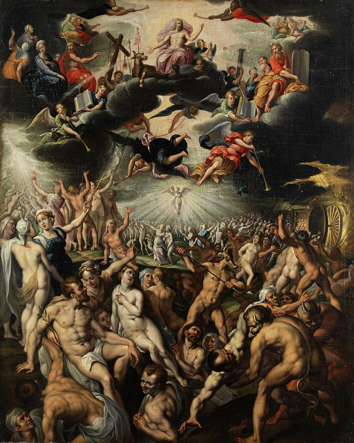 The Last Judgment Painting by Jacob de Backer