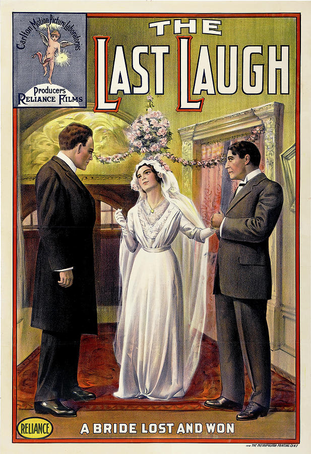 Movie Drawing - The Last Laugh 1911 by Mountain Dreams