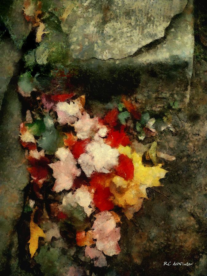 The Last of Autumn Painting by RC DeWinter