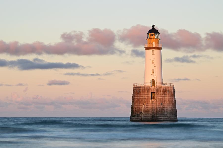 The Last of the light at Rattray Head Photograph by Stephen Taylor