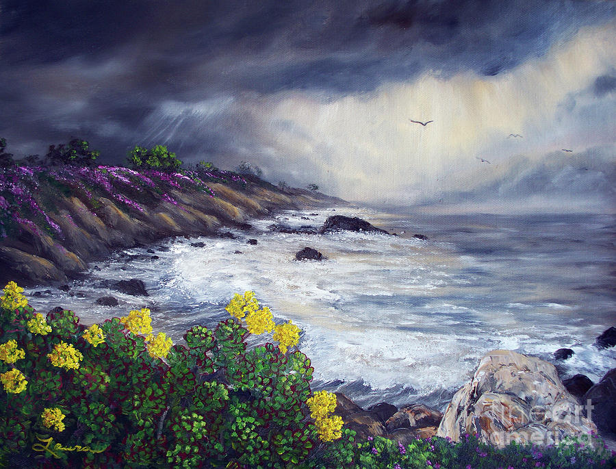 The Last Storm Painting by Laura Iverson