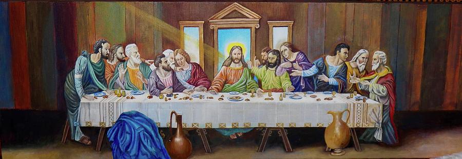 The Last Supper Painting by Jim Reale - Pixels