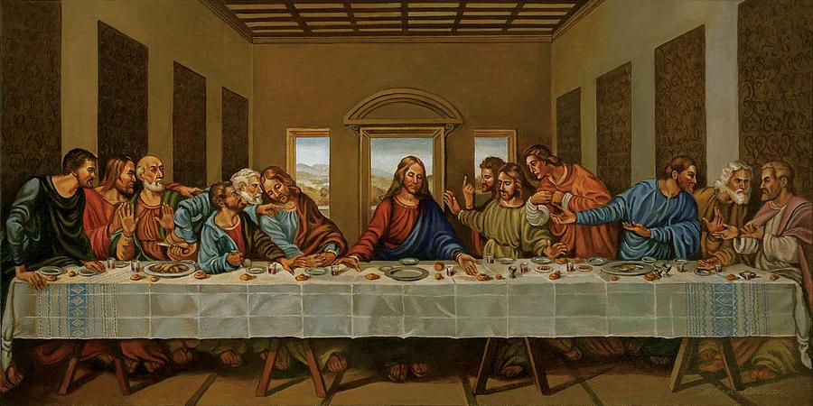 the last supper painting original