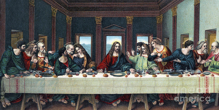 The Last Supper After The Fresco By Leonardo Da Vinci Painting By   The Last Supper After The Fresco By Leonardo Da Vinci Italian School 